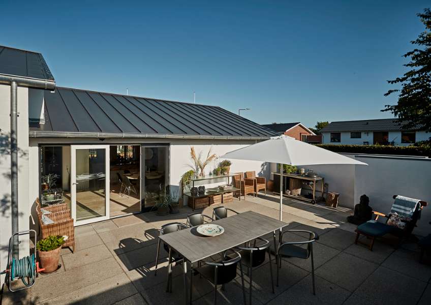 Steel profiles replace fibre cement, Jørgen Sonnesvej 31, 9000 Aalborg